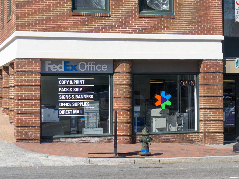 Exterior photo of FedEx Office location at 3329 M St NW\t Print quickly and easily in the self-service area at the FedEx Office location 3329 M St NW from email, USB, or the cloud\t FedEx Office Print & Go near 3329 M St NW\t Shipping boxes and packing services available at FedEx Office 3329 M St NW\t Get banners, signs, posters and prints at FedEx Office 3329 M St NW\t Full service printing and packing at FedEx Office 3329 M St NW\t Drop off FedEx packages near 3329 M St NW\t FedEx shipping near 3329 M St NW