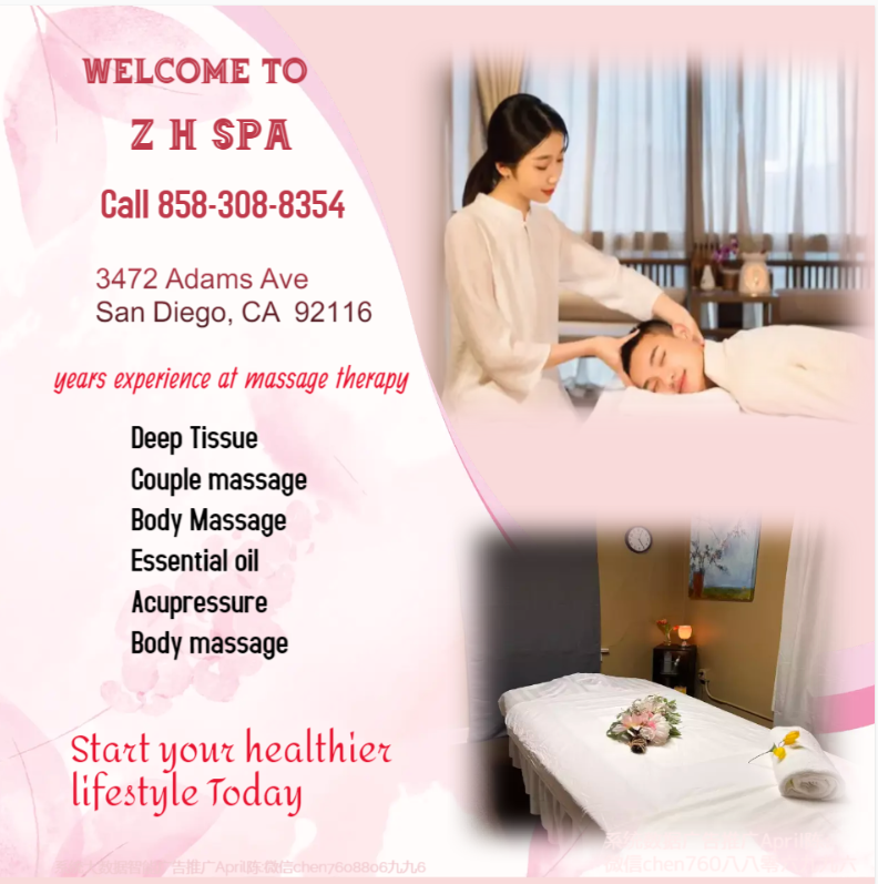 ZH Spa, 3472 Adams Ave, San Diego, CA 92116, US - MapQuest