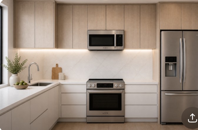 Modern kitchen cabinets