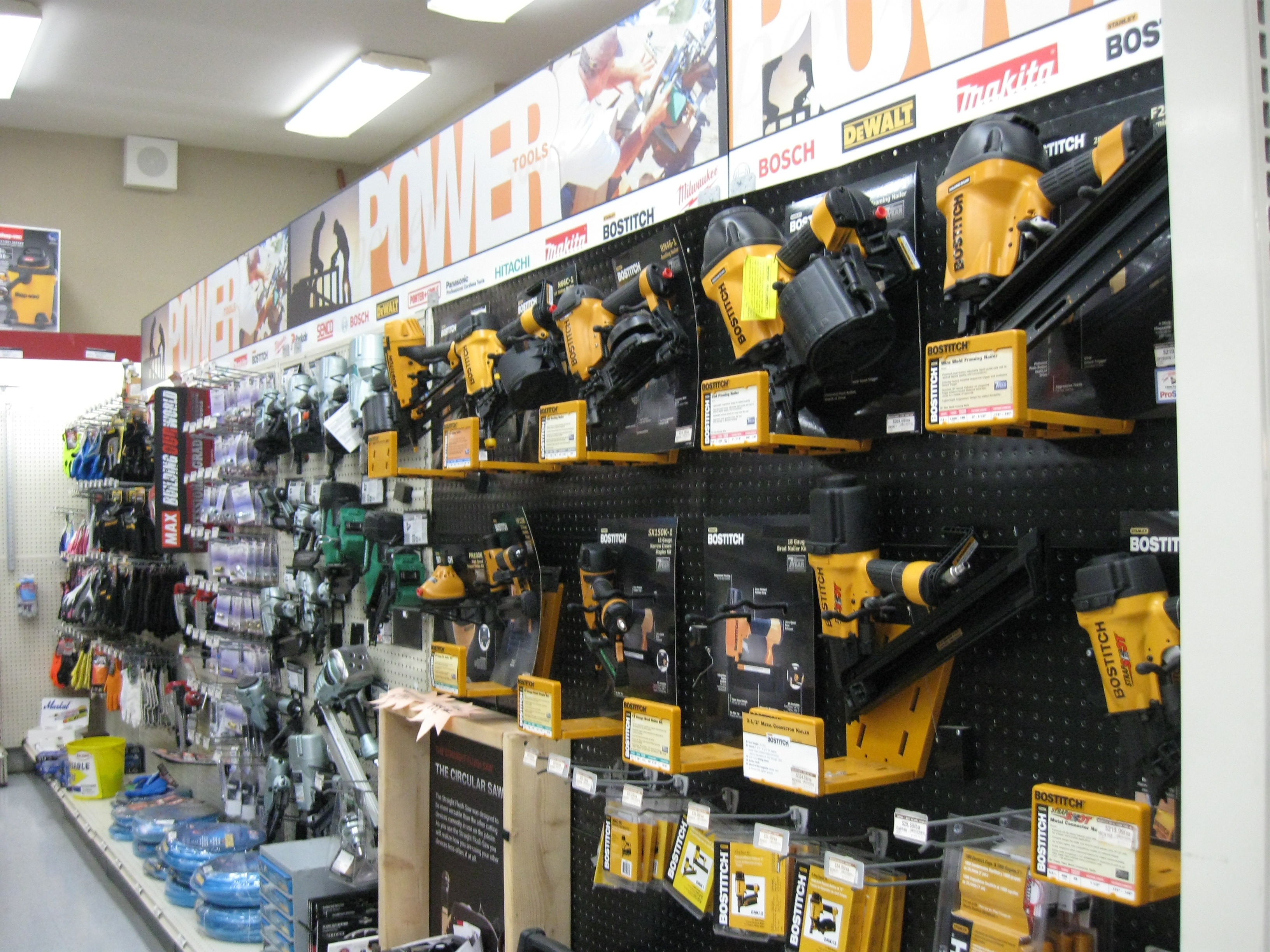 DeWalt, Milwaukee, Bosch & Bostitch Power Tools