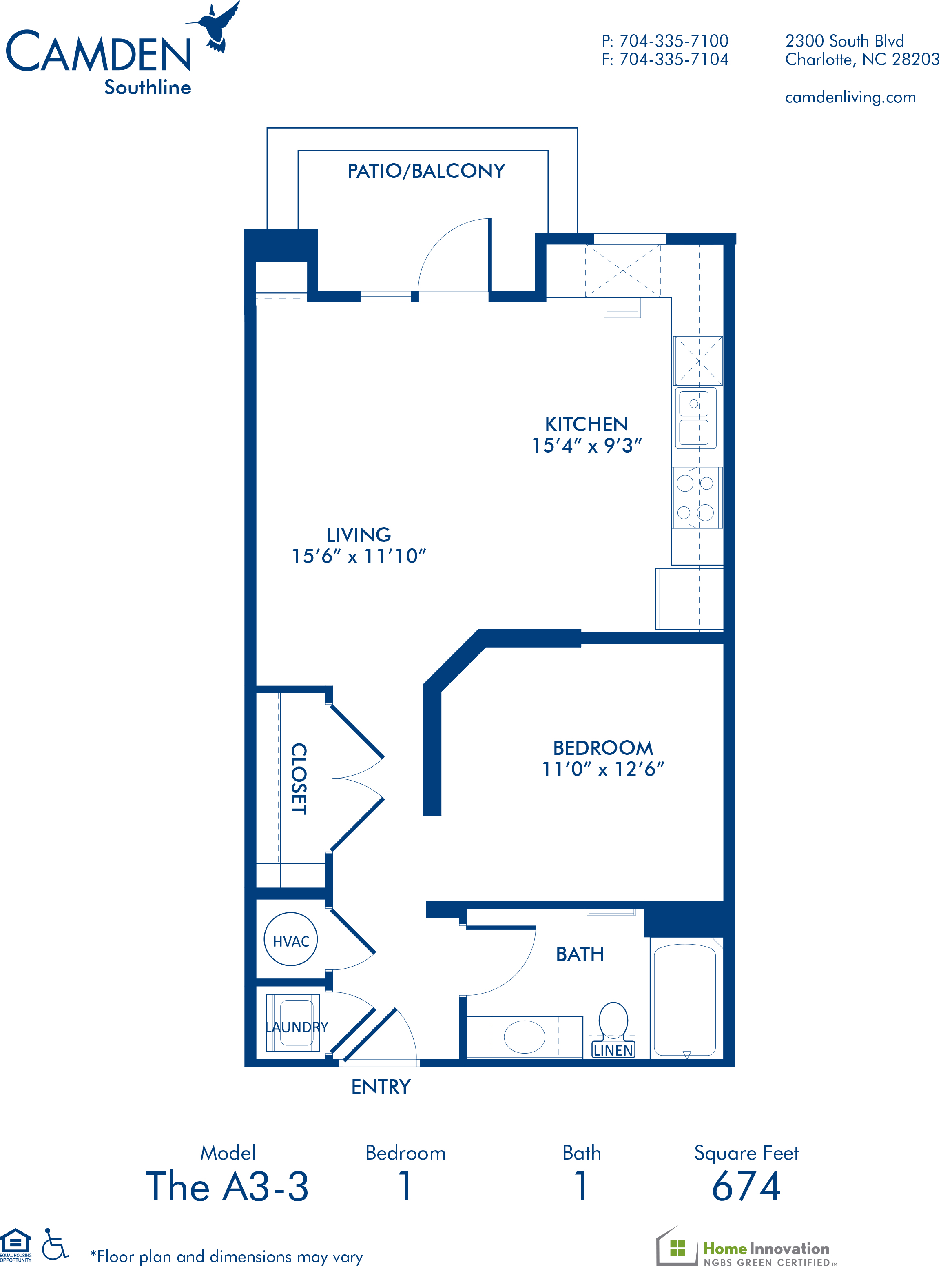 Camden Southline Apartments Photo