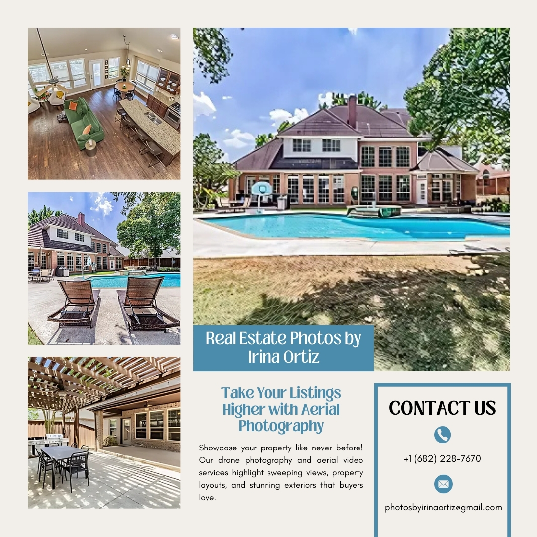 Real Estate Photos by Irina Ortiz Logo