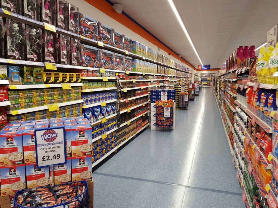A first glimpse inside B&M Wrexham's brand new store, located at Central Retail Park.
