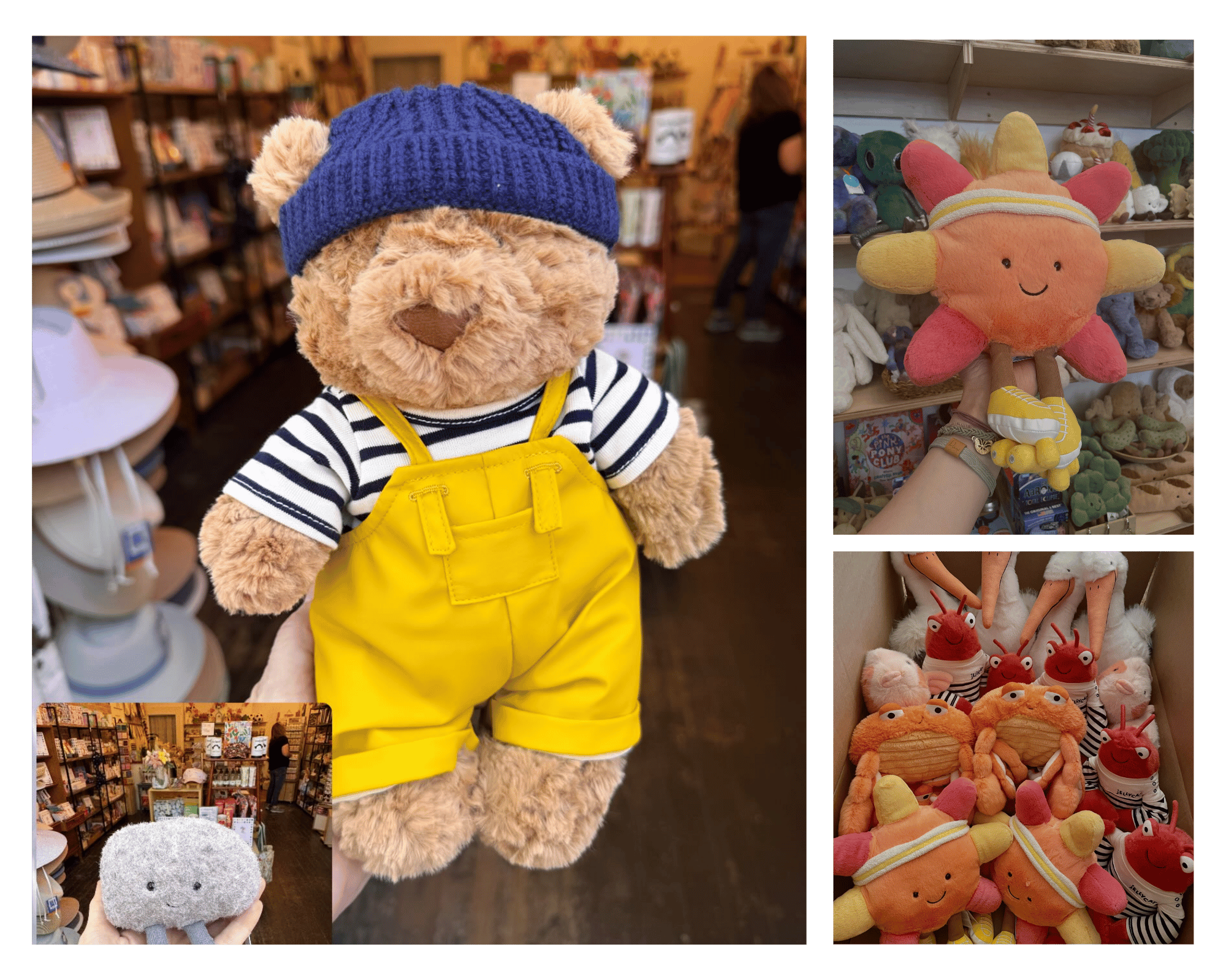 You ordered more new Jellycats and somehow they are the funniest things you’ve ever seen arrive at your door ???????? Welcome to the family, Seafarer Bartholomew and Amuseables Pebble. You absolute legends.