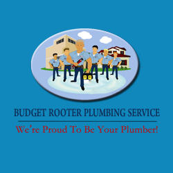 Budget Rooter Plumbing Service Logo