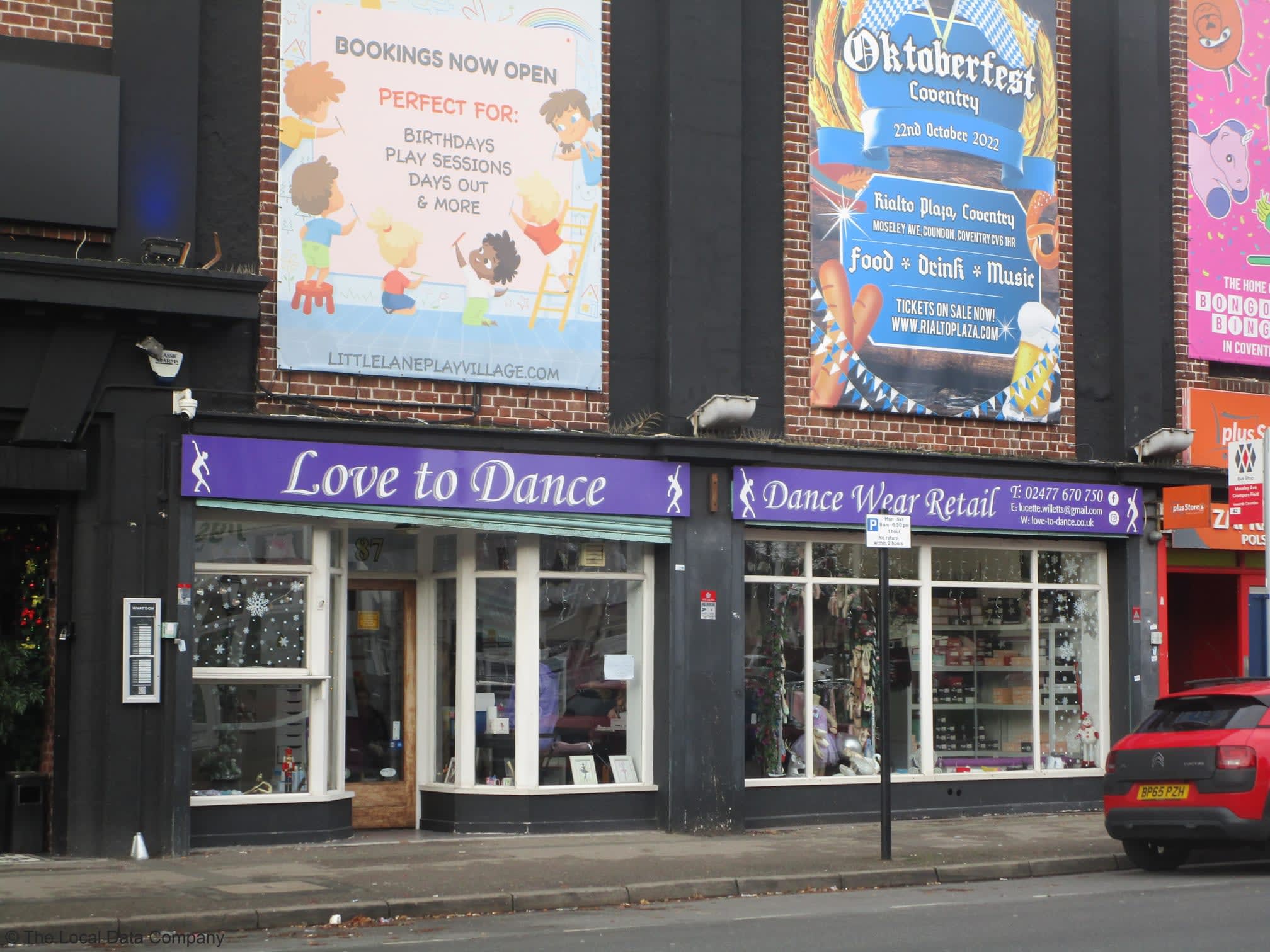 Love to Dance Coventry 02477 670750