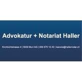 Advokatur + Notariat Haller AG Logo