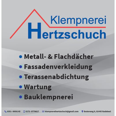 Klempnerei Hertzschuch in Radebeul - Logo