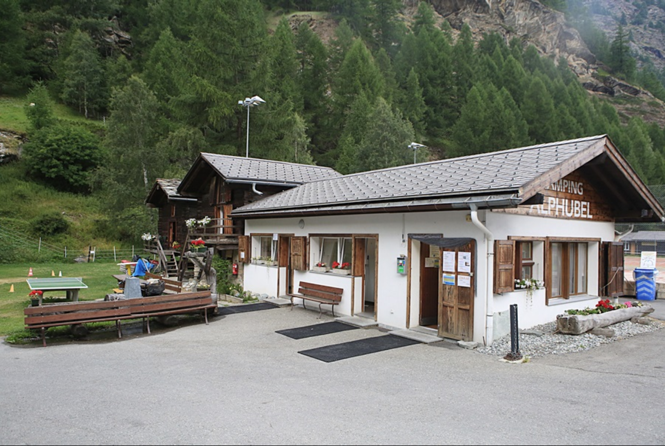 Camping Alphubel, Camping Alphubel in Täsch