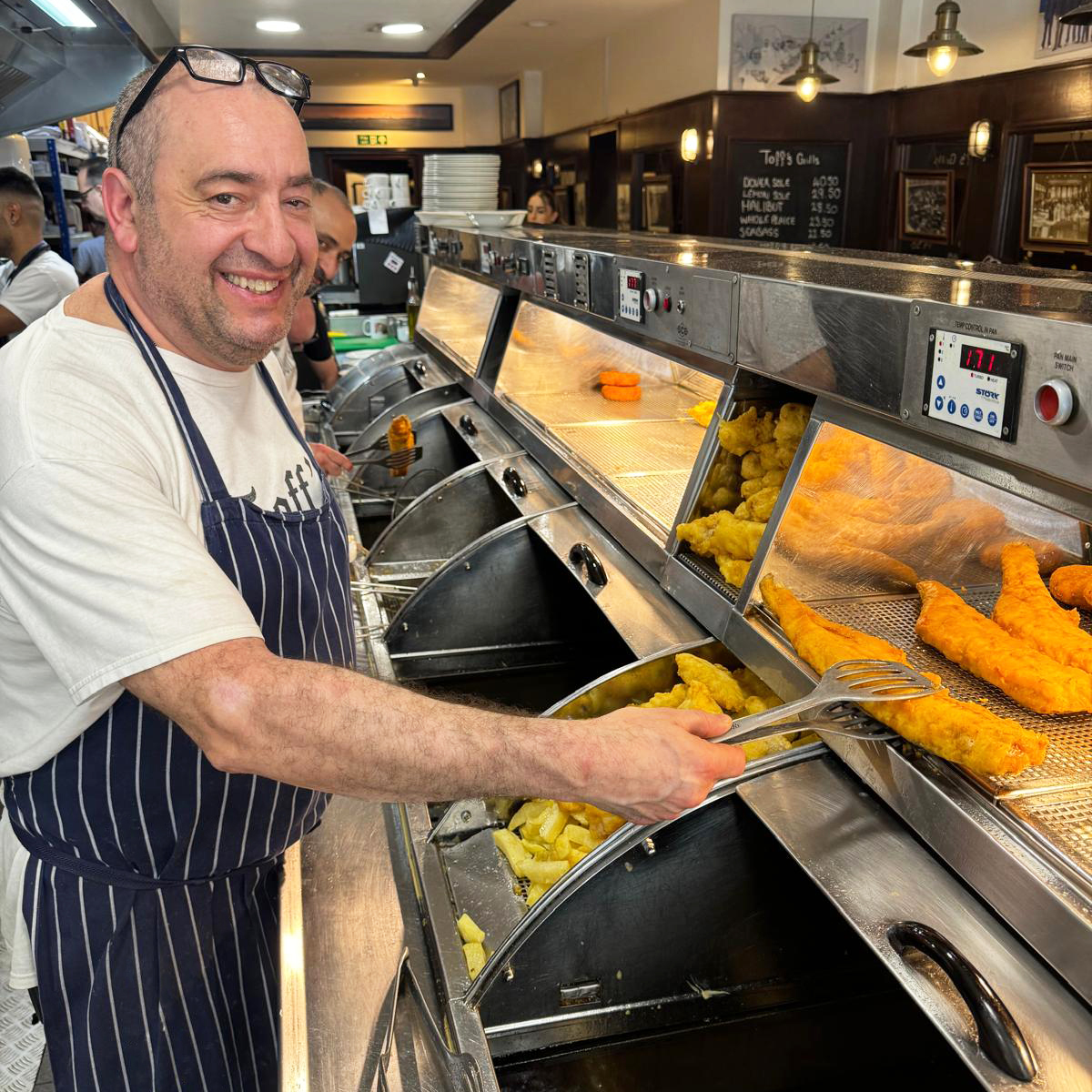 Delicious food served up fresh at Toff's of Muswell Hill
