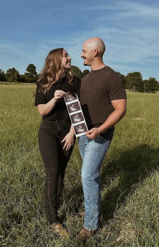 Please help us congratulate our former team member Nate and his wife Kara on their first child (a boy) due to arrive in February!
Nate’s doing great living in Arkansas and just opened up his own roofing company!
Super proud of him and all of his success!