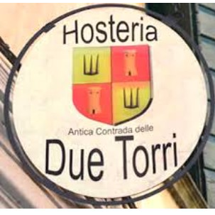 Hostaria Antica Contrada delle Due Torri Treviso Logo