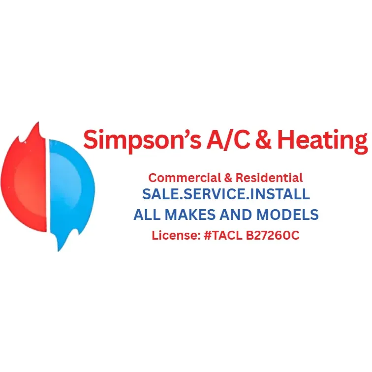 Simpsons Air Conditioning & Heating, Refrigeration Specialist Logo