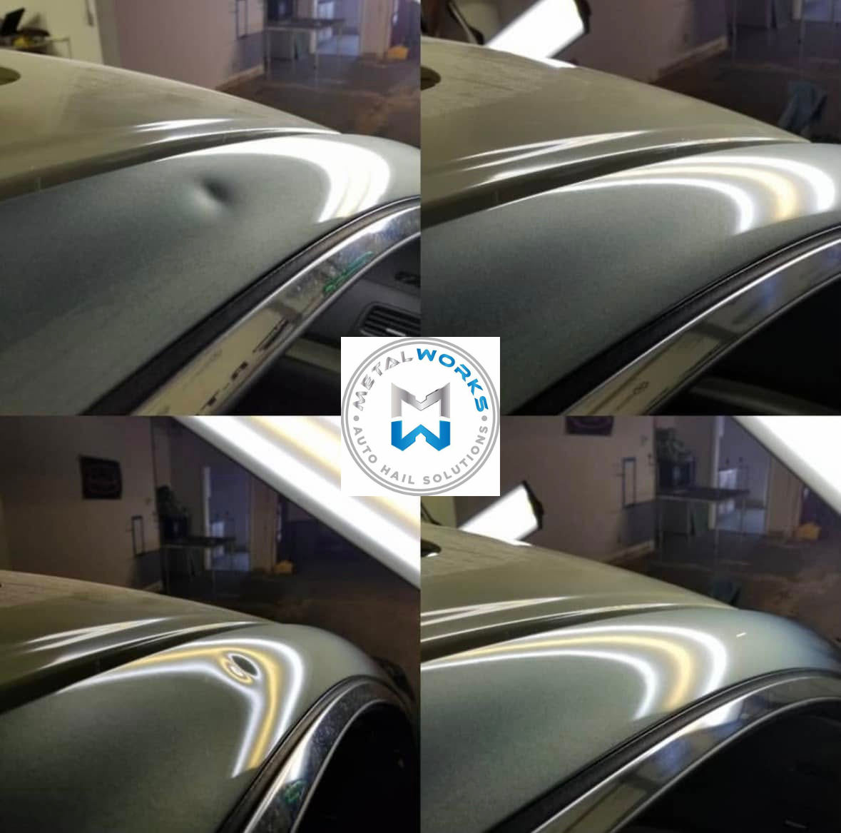 Metalworks Auto Hail Solutions DFW paintless dent repair transformation