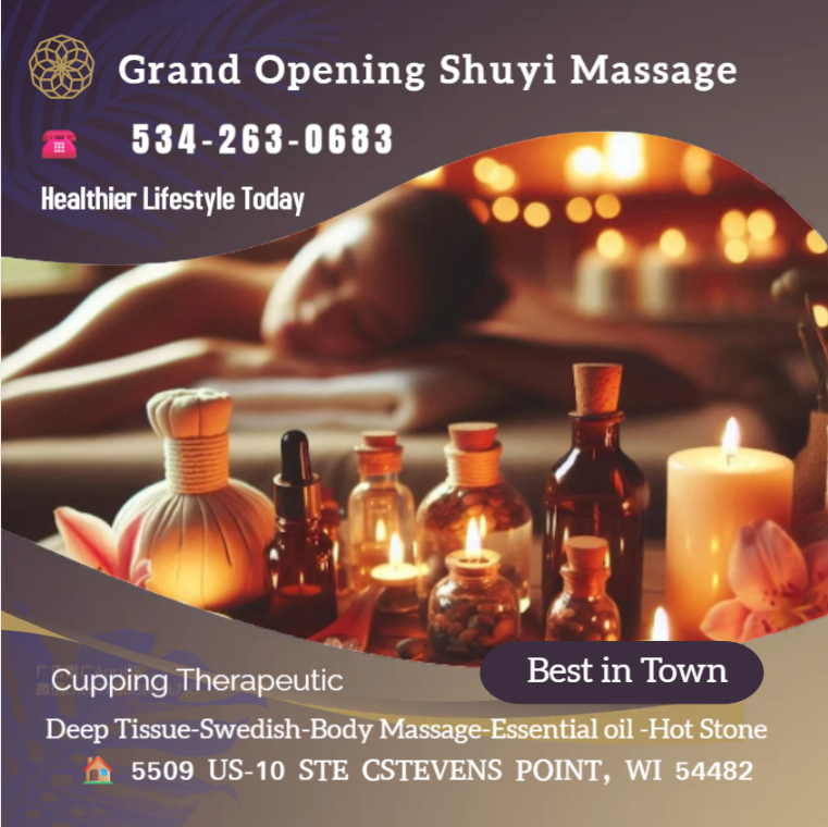 A traditional Swedish massage utilizing a system of techniques specially created to relax muscles by
applying pressure to increase oxygen flow through the body and release harmful toxins.