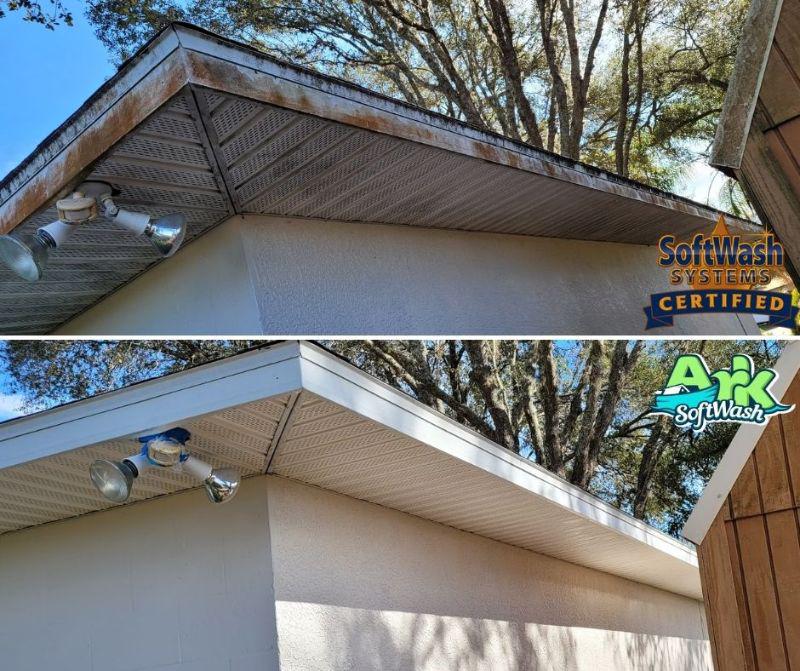 Our gutter washing experts will keep your gutters thoroughly clean so that you never have to worry about water damage.