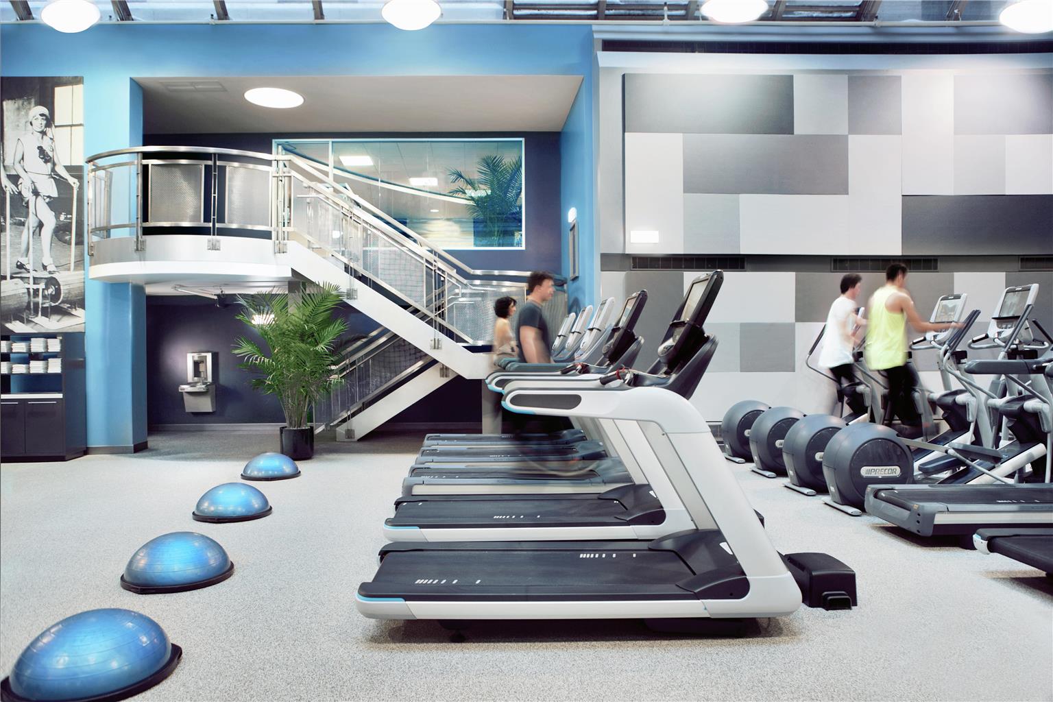 Health club  fitness center  gym 