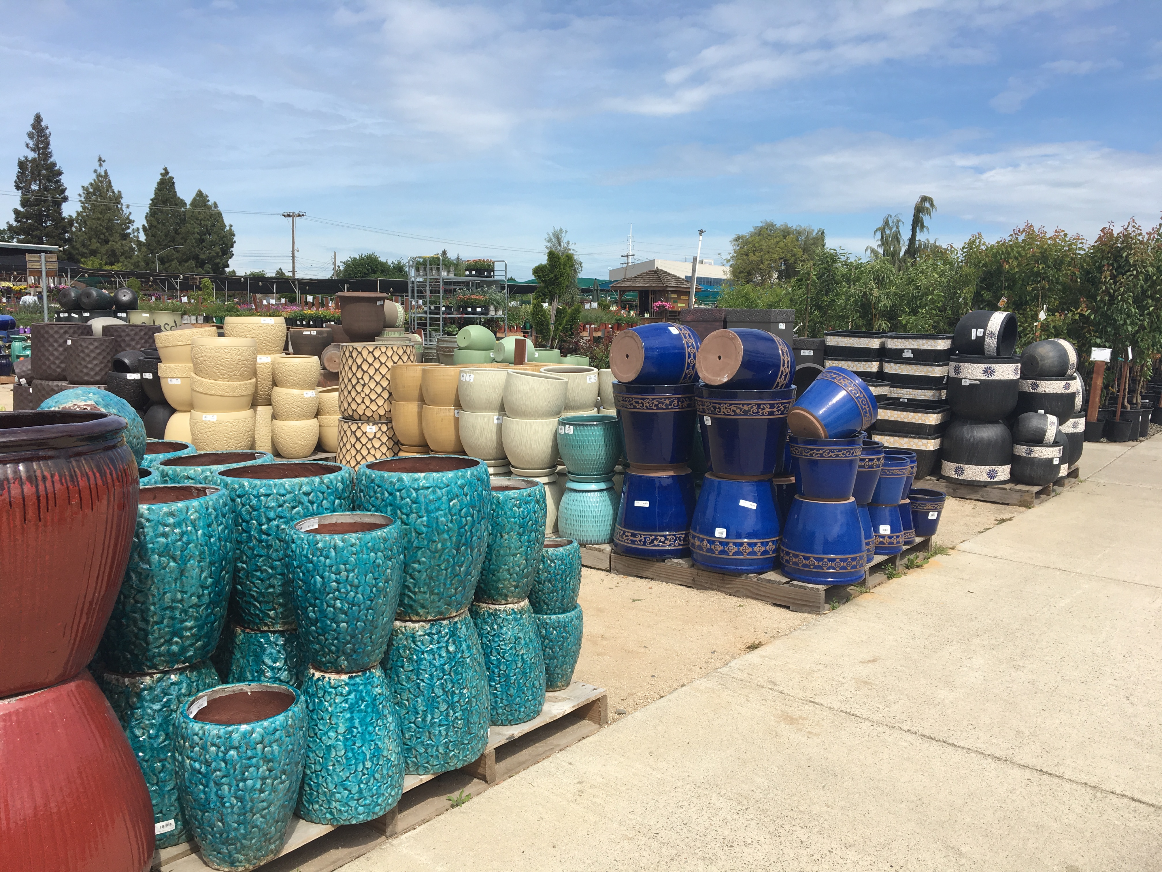 Indoor and outdoor pottery. Green Acres Nursery & Supply Sacramento (916)381-1625