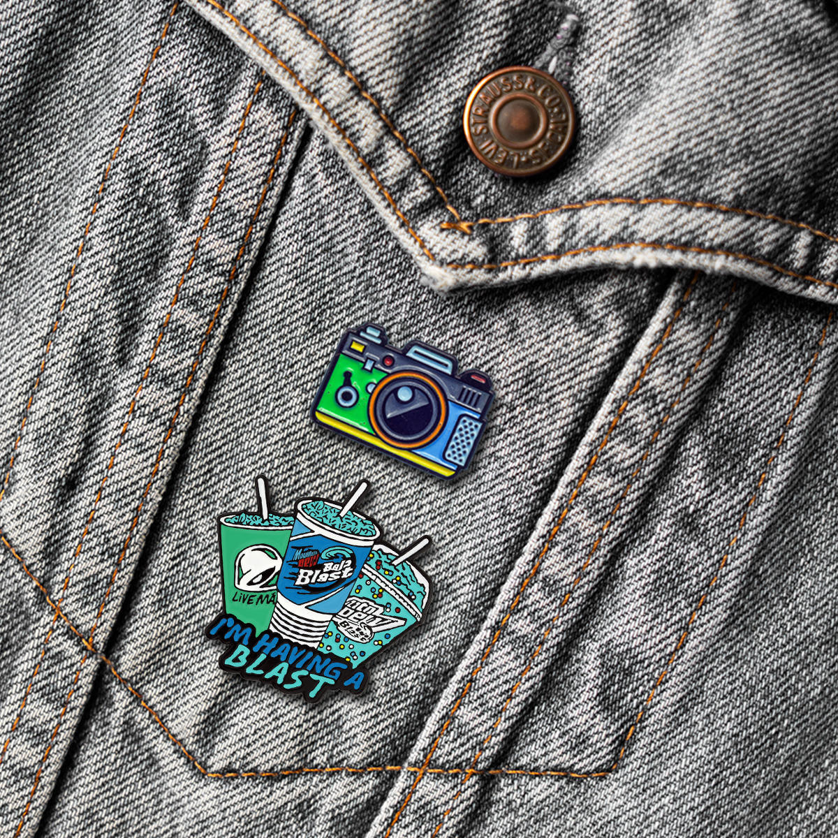 PinMart's stylish pins not only complement your outfit but also showcase your unique personality. Shop our range of enamel pins today!