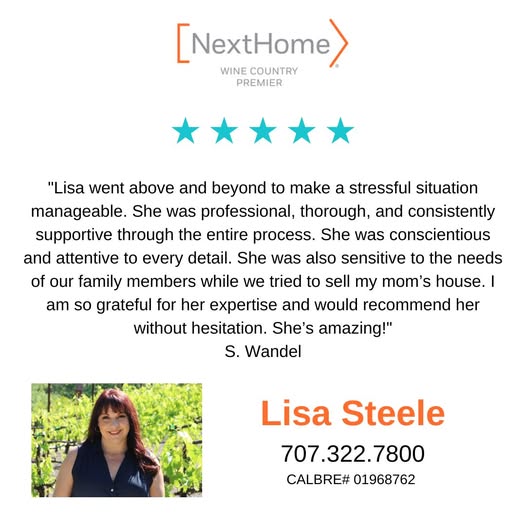 Images Lisa Steele, REALTOR - NextHome Wine Country Premier