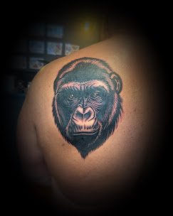 Branded Bear Tattoo Image