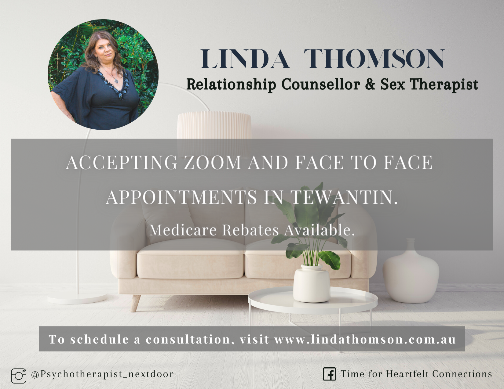 Images Linda Thomson, MsCous, MsSW| Marriage,& Relationship&Couples TherapistNoosa
