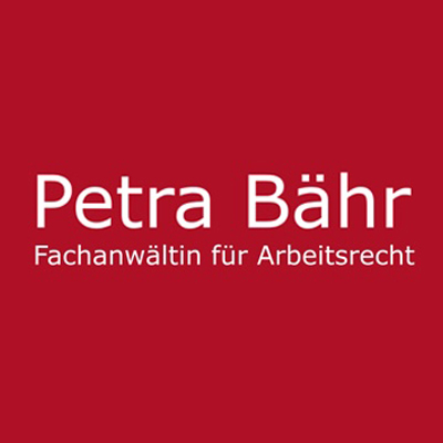 Logo Petra Bähr Rechtsanwältin