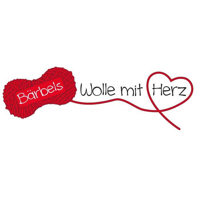 Logo Bärbels Wolle mit Herz Königswinter