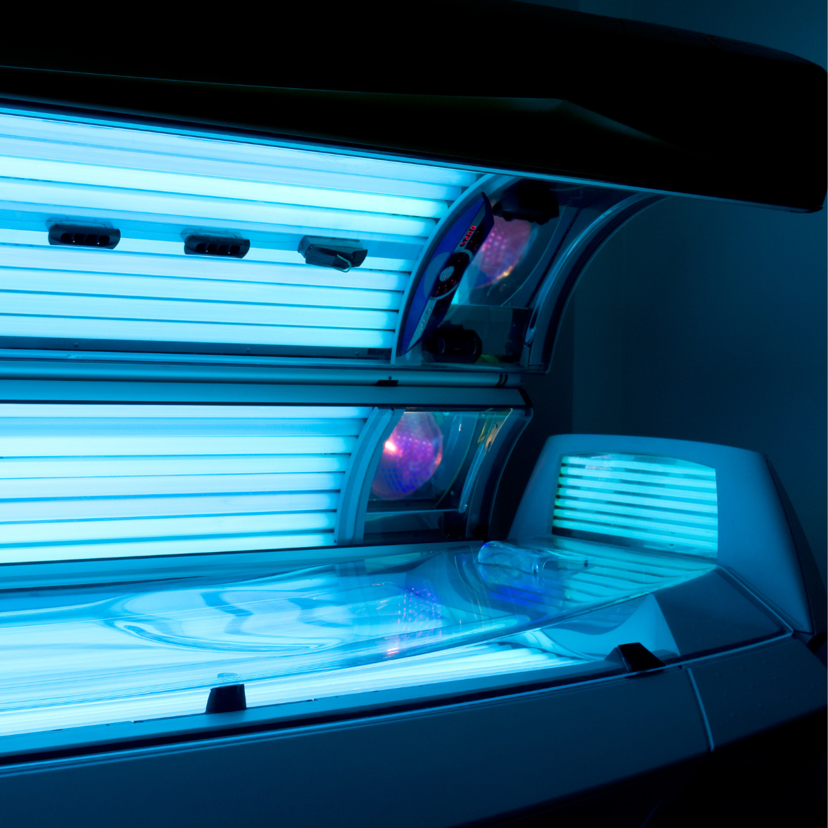 Representing Cop-A-Tan&rsquo;s commitment to premium sunbed tanning and red light therapy, offering clients a radiant glow and skin-rejuvenating benefits in a relaxing environment.