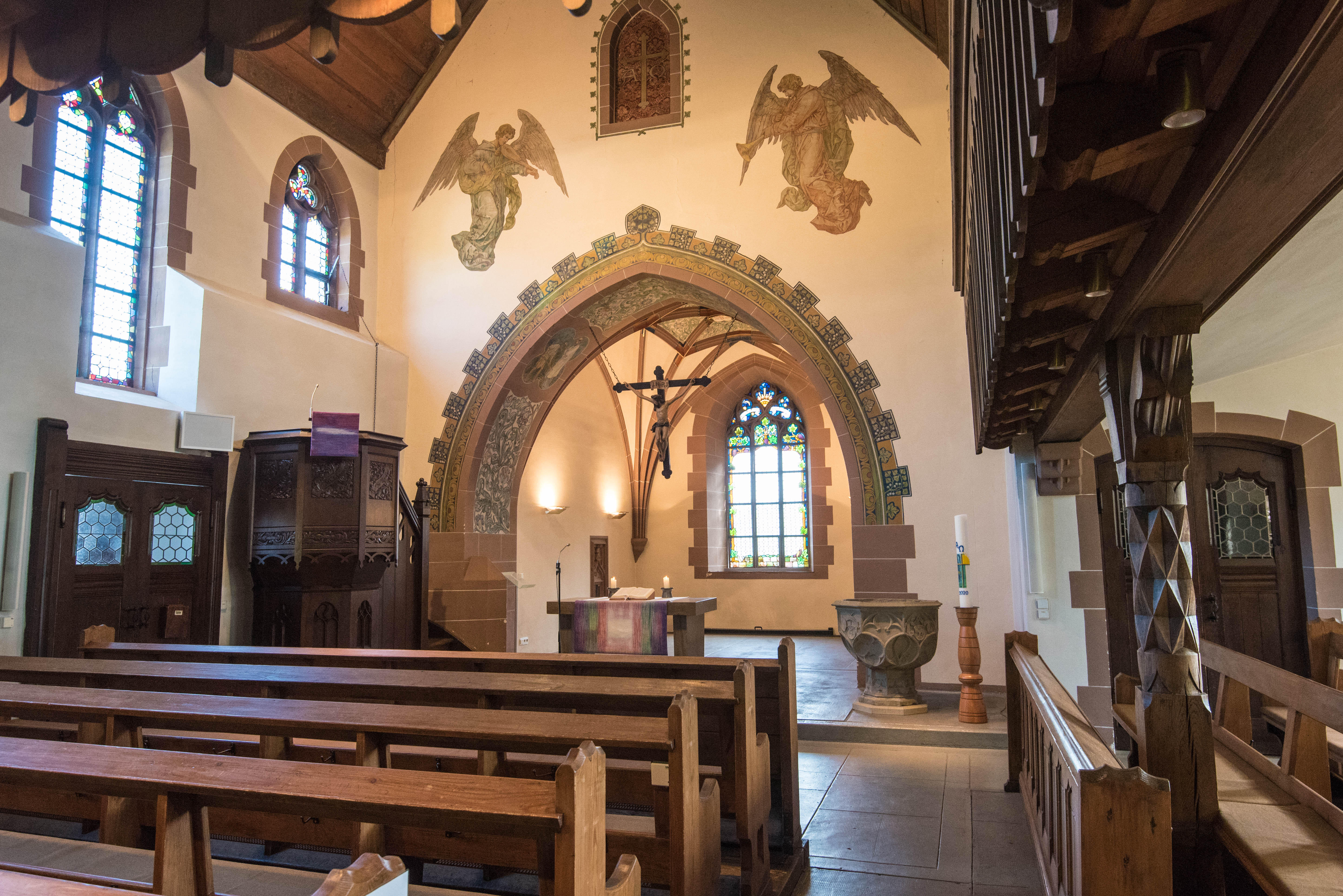 Michaelskirche - Evangelische Kirchengemeinde Stuttgart-Wangen, Im Kirchweinberg Gew 2 in Stuttgart-Wangen