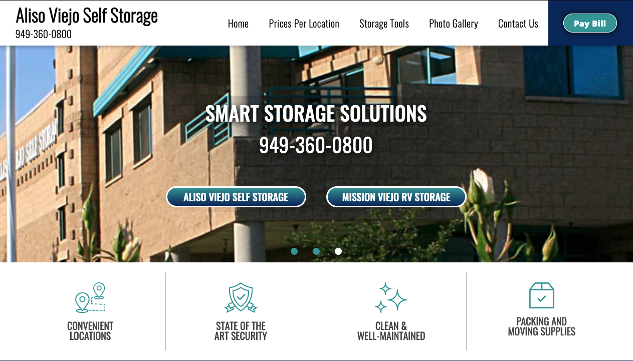 Aliso Viejo Public Storage Fire Dandk Organizer