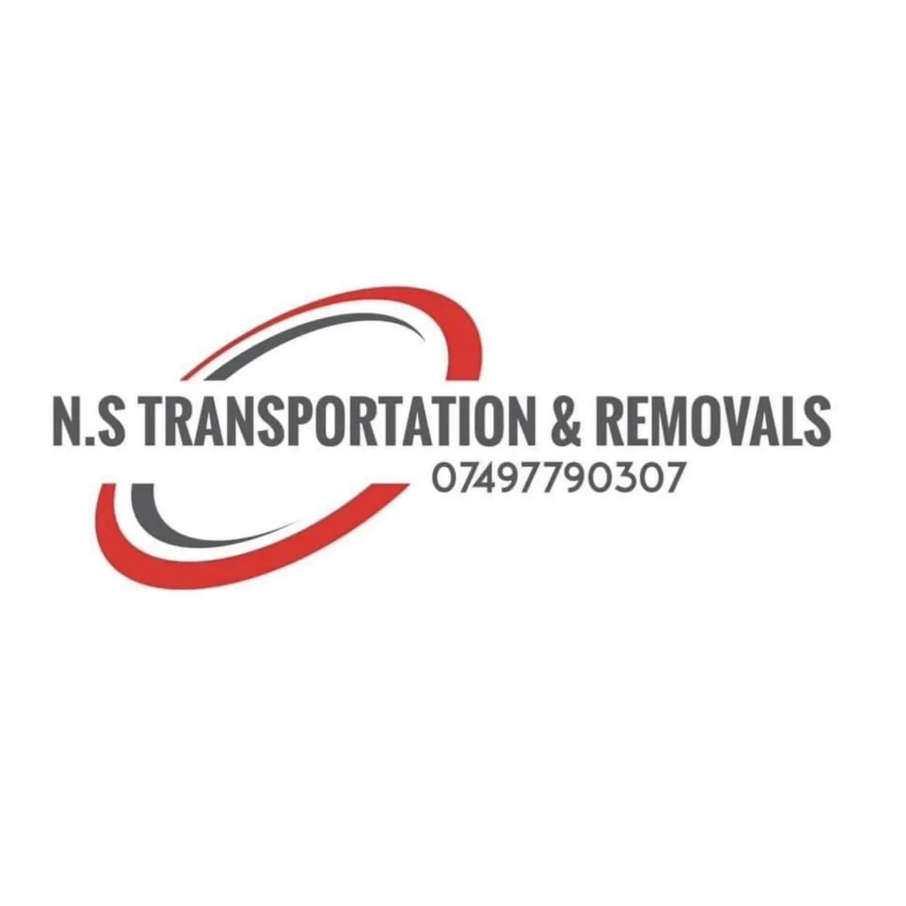 LOGO N.S Transportation & Removals Stone 07497 790307