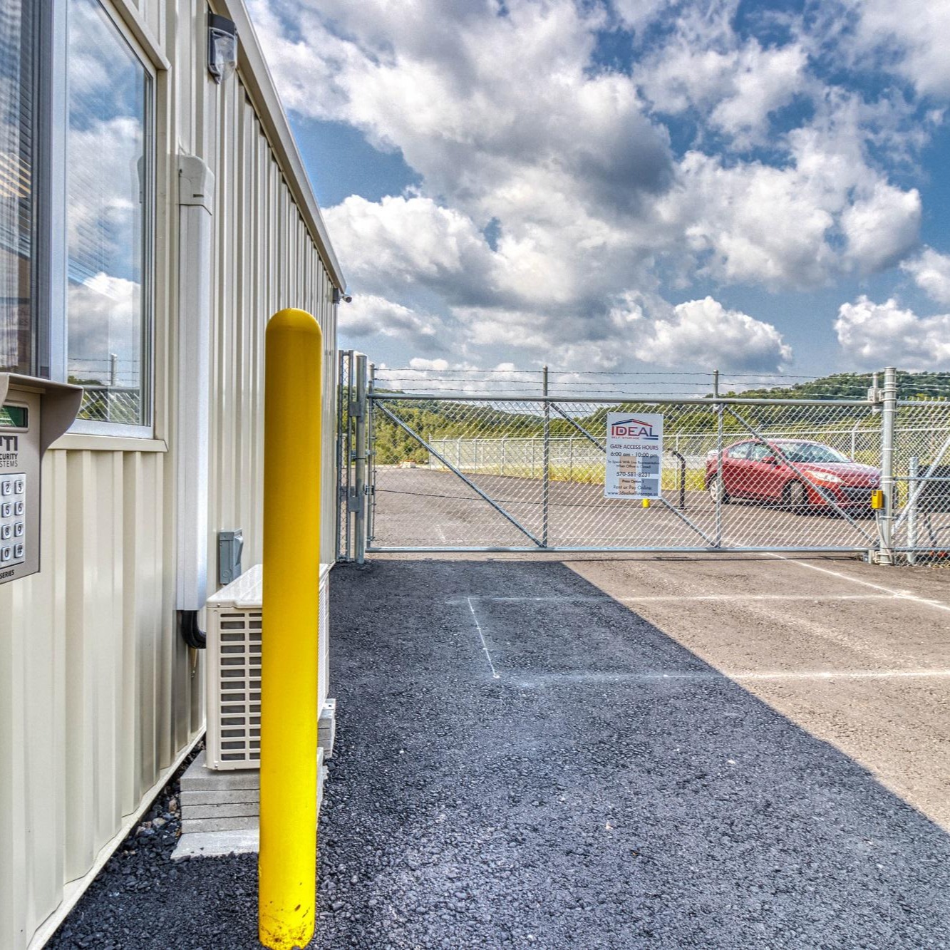 Storage Sense - Pottsville PA - Exterior Gate Access