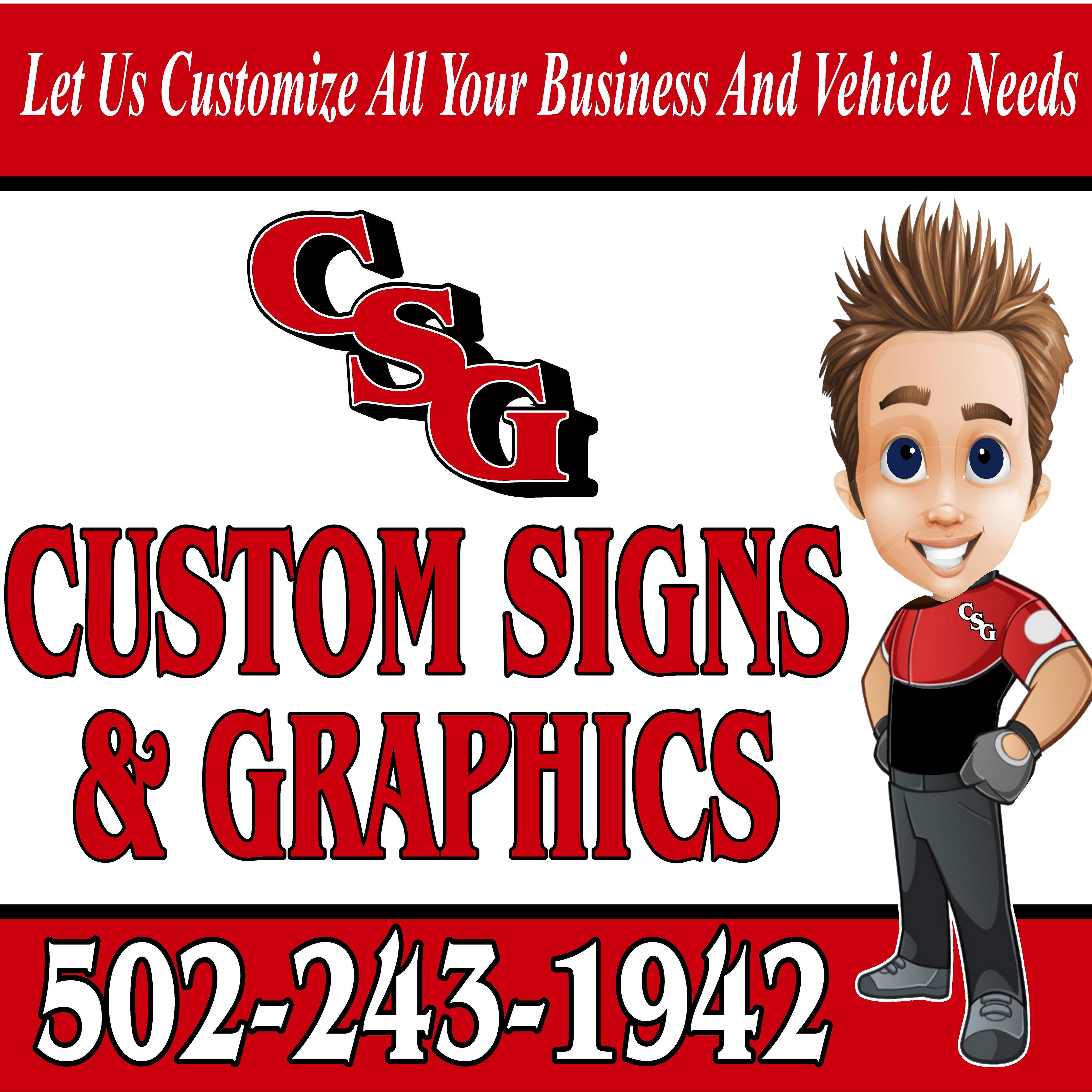 Custom Signs & Graphics Logo