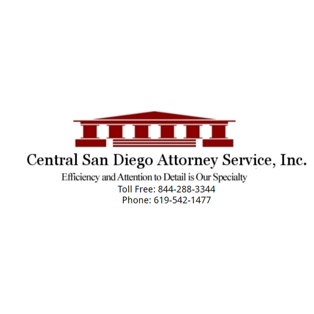 Central San Diego Attorney Service Logo