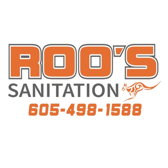 Roo's Sanitation Logo