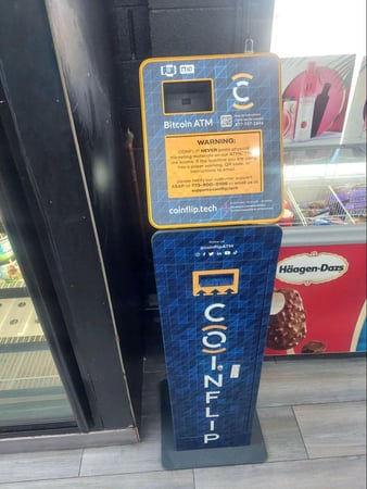 Images CoinFlip Bitcoin ATM - Royal Market Liquor (Orange)