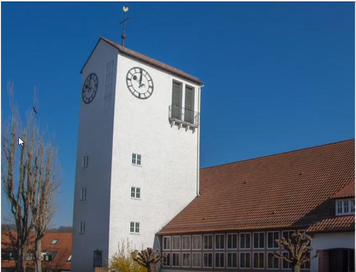 Evangelische Kirche - Evangelische Kirchengemeinde Scharnhausen, Nürtinger Straße 5 in Ostfildern