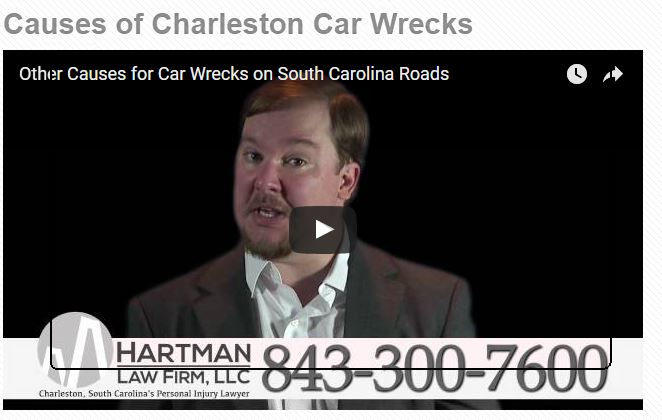 Causes of car accidents in Charleston, SC