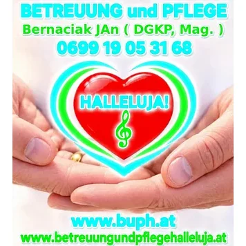 Logo von Betreuung und Pflege HALLELUJA!
