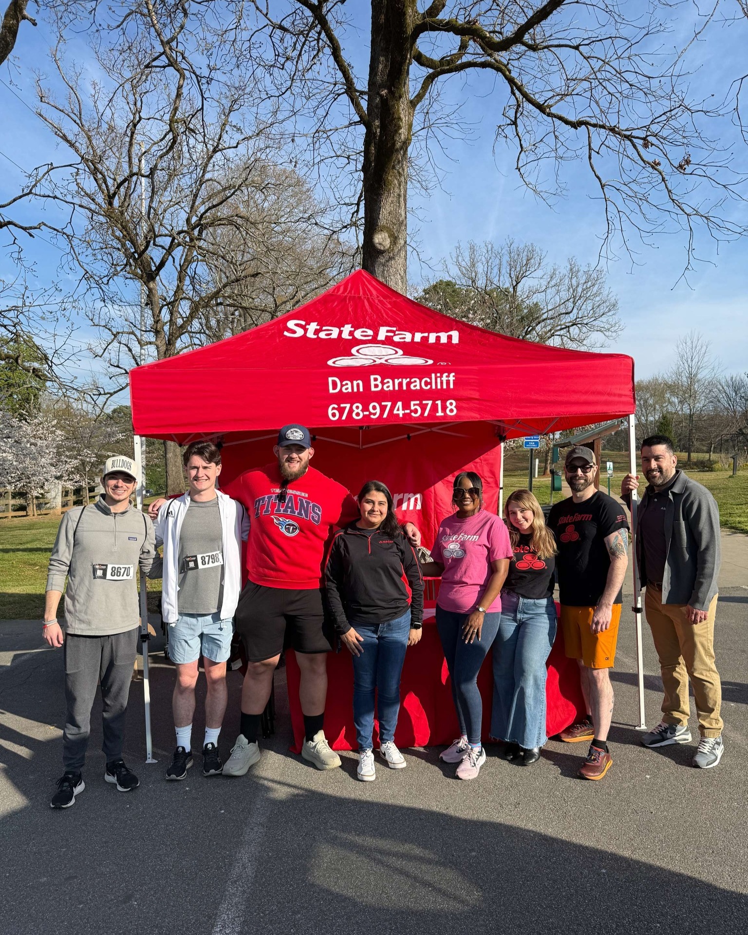 The Dan Barracliff Team was proud to lace up and join once again the fun at this year&rsquo;s Cherry Blossom 5K!