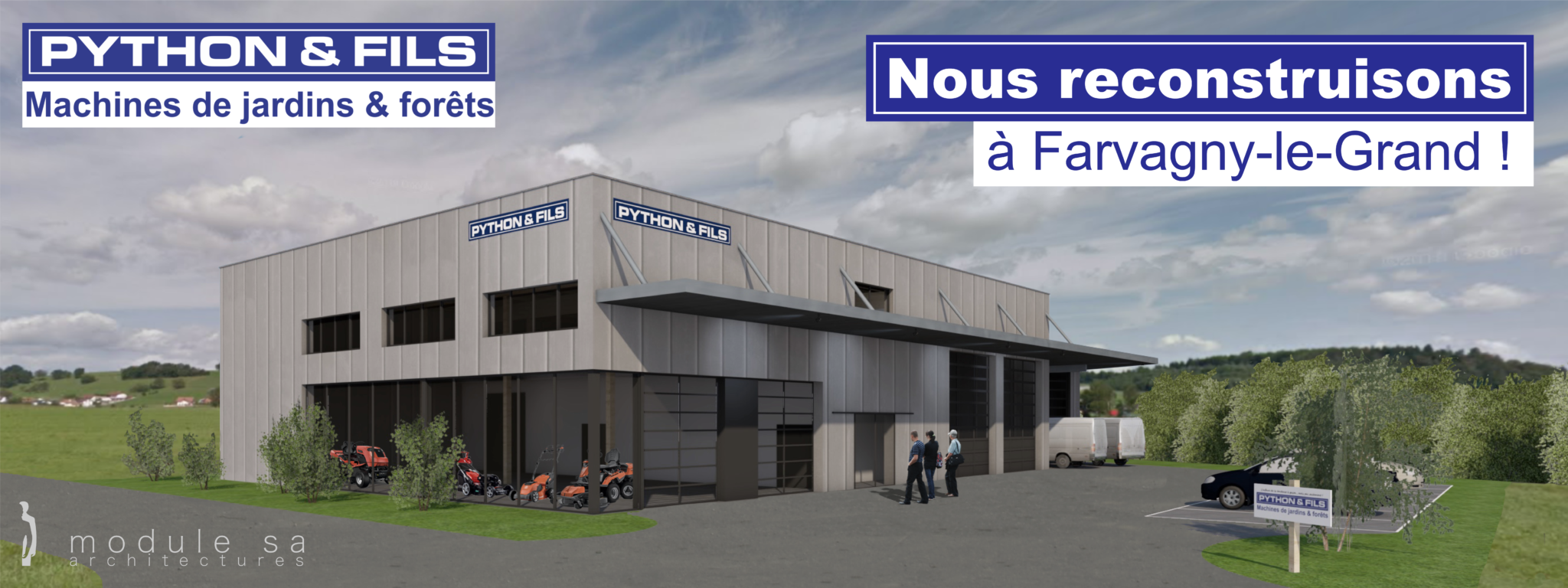 Bilder Python & fils