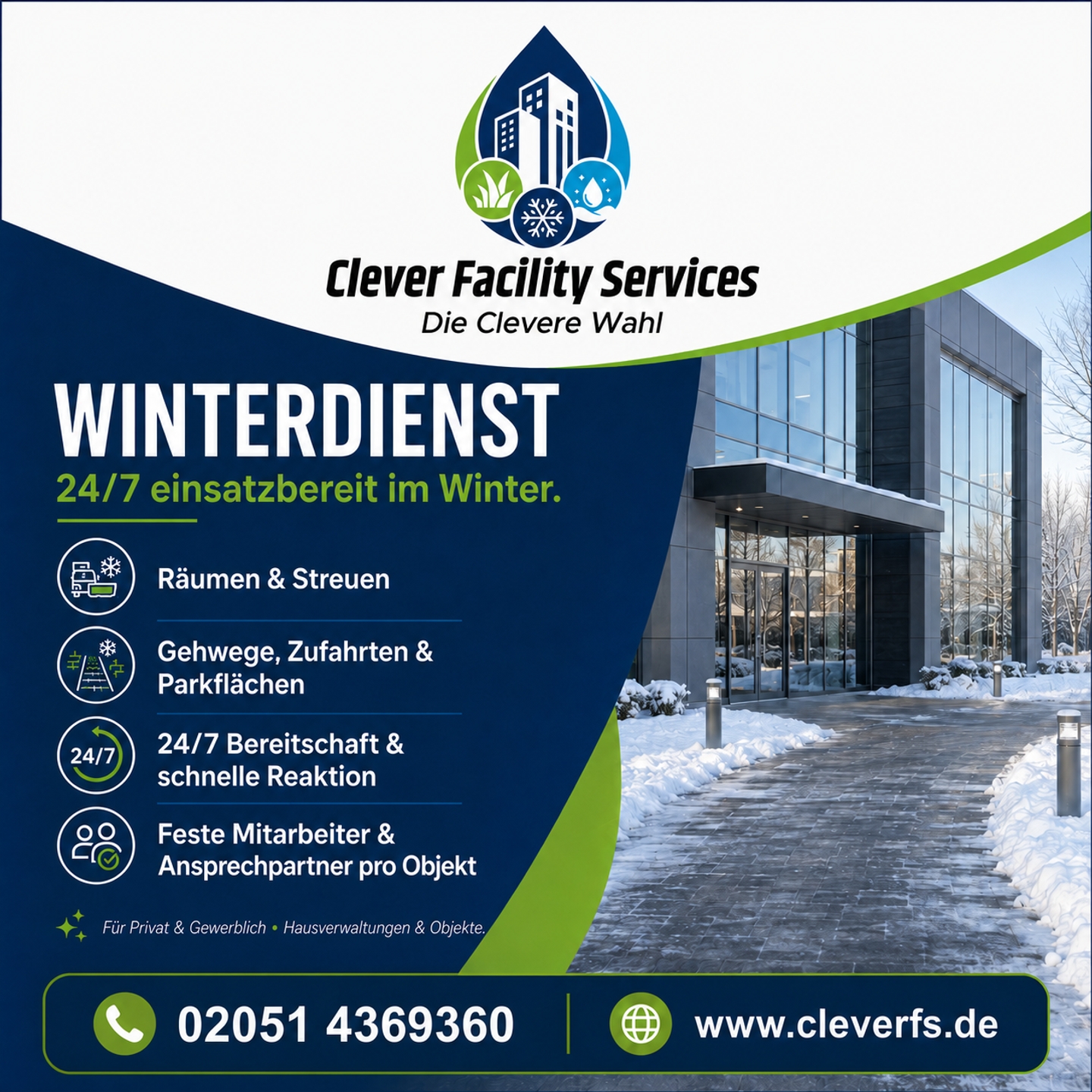 Clever Facility Services, Hofer Heide 7 in Velbert