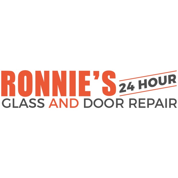 Ronnie's 24 Hour Glass And Door Repair Logo