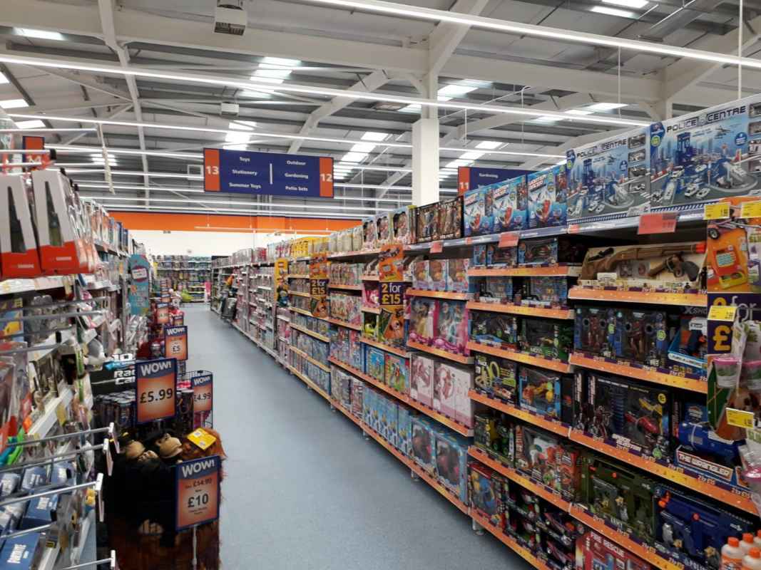 B&M's brand new store in Whitby stocks a great range of kids toys and games, from the biggest brands like LEGO, Disney, Hasbro and much more
