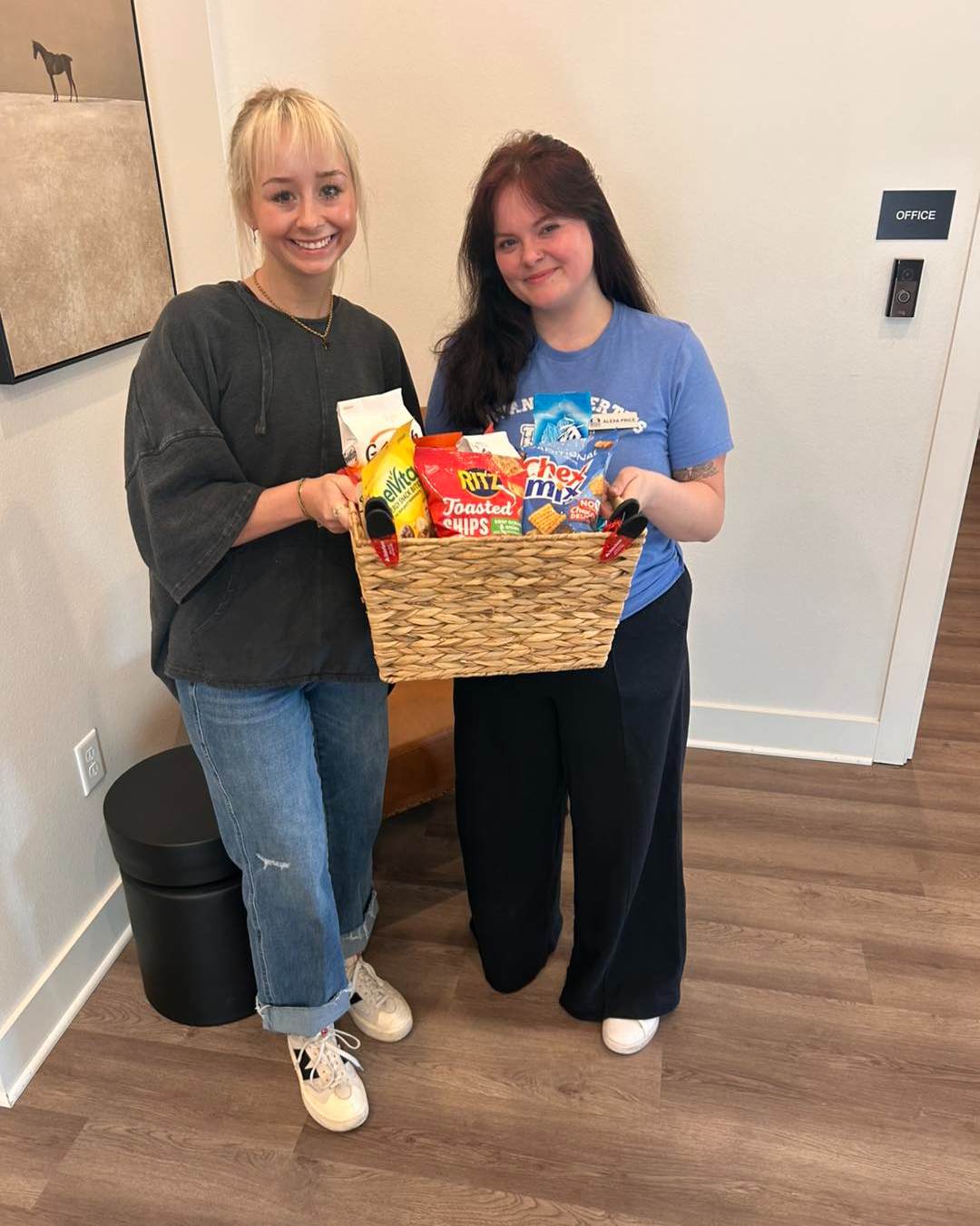 Made a little drop off at Rock Springs Apartments last week. Just spreading smiles and treats around.