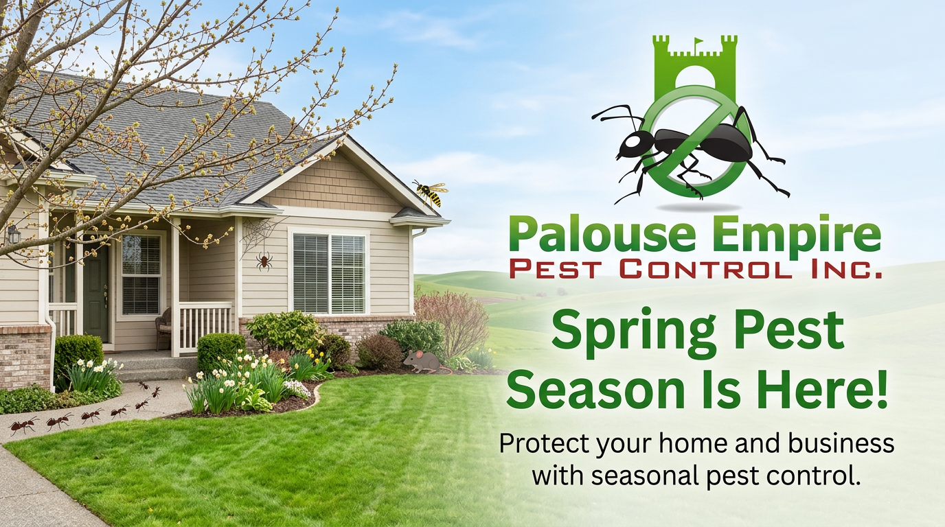 Spring Pest Control - Palouse Empire Pest Control in Colfax, WA