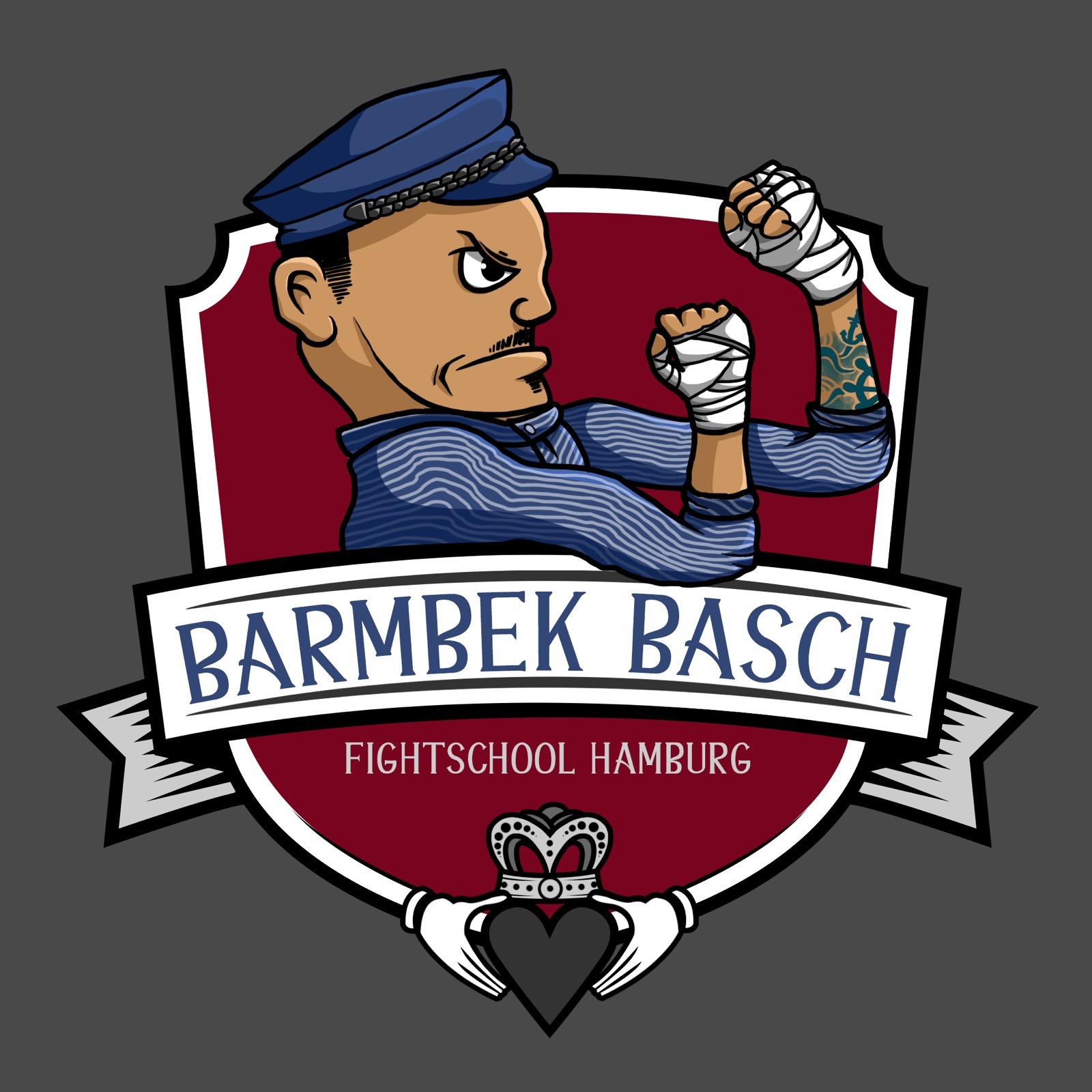 Barmbek Basch Fightschool in Hamburg - Logo
