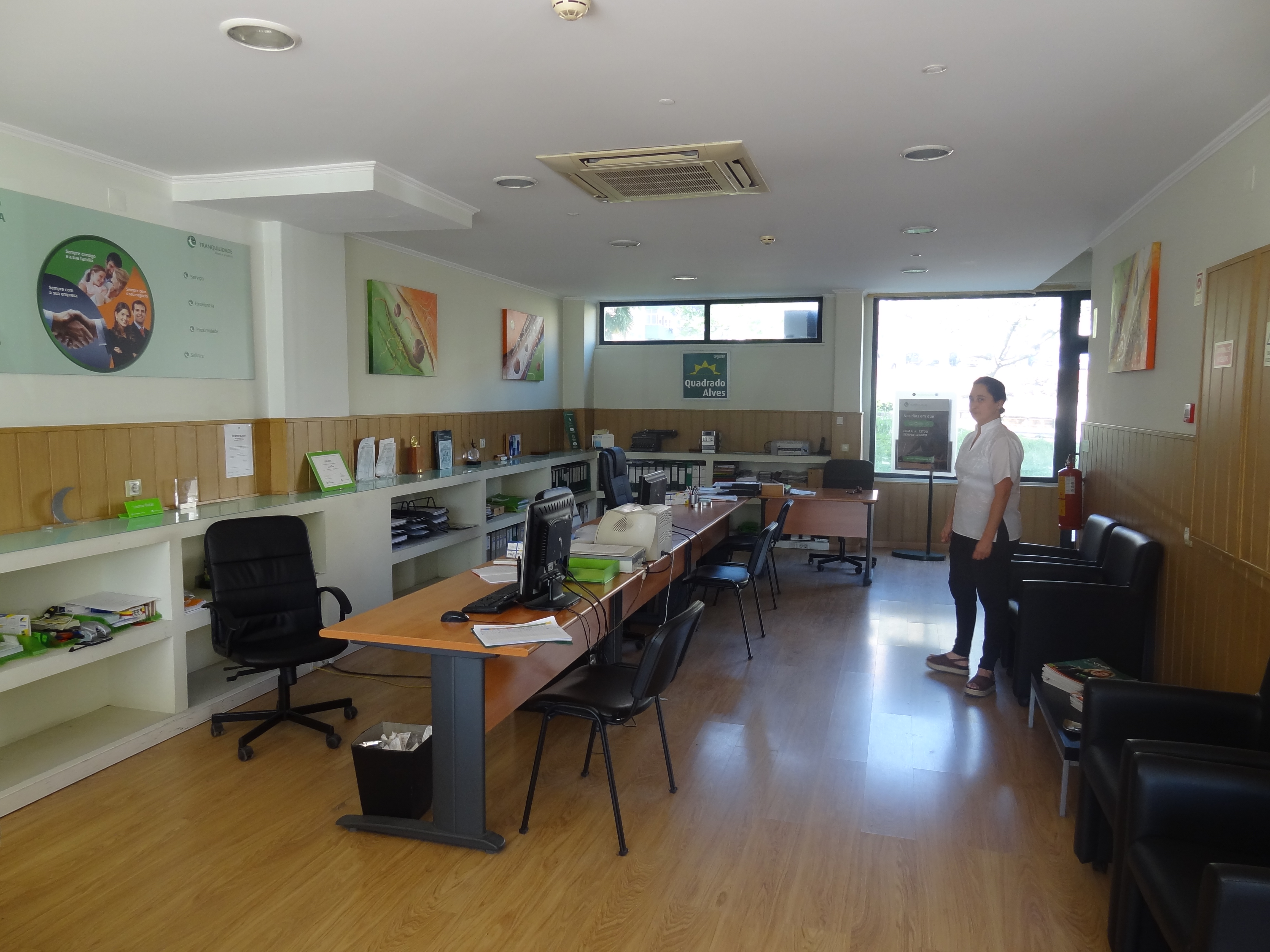 TRANQUILIDADE: Agente Vanda Patrícia Neves Quadrado Alves