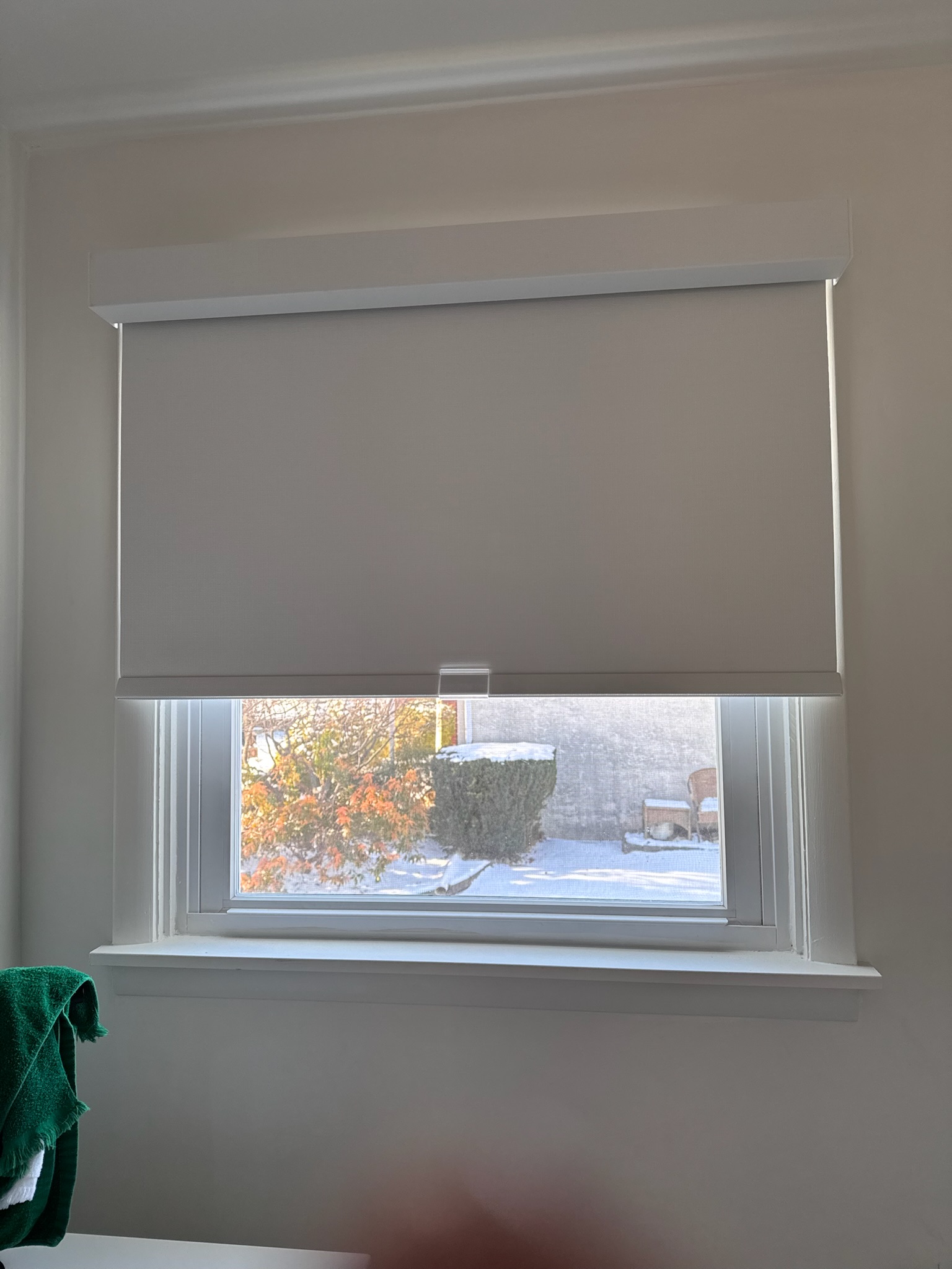 Black out roller shades are a great choice to keep the light out of your bedroom!